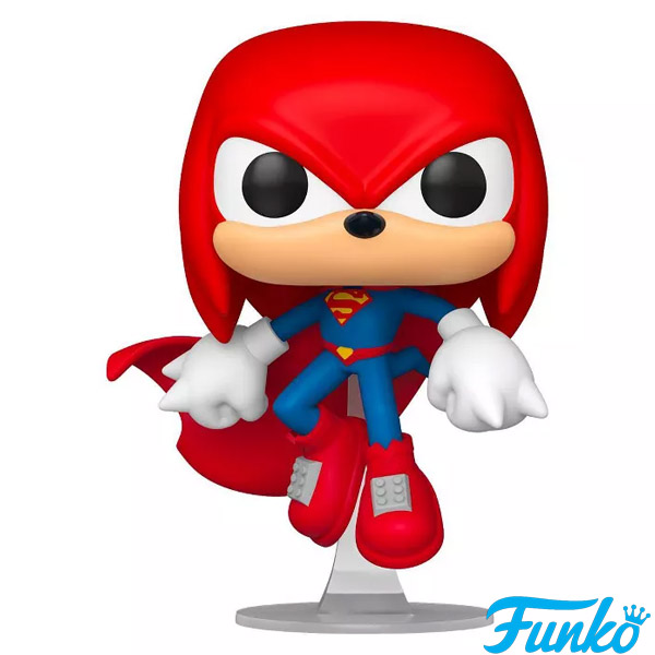 Funko POP #596 DC Justice League and Sonic - Knuckles as Superman Exclusive Figure